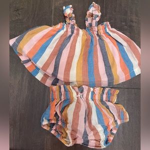 3/6 2 piece outfit EUC